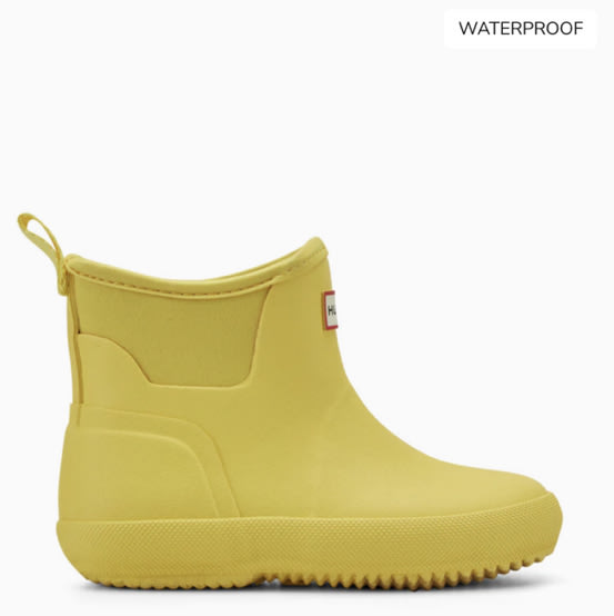 Little Kids Finley Pull On Waterproof Rain Boots - Yellow | Hunter Boots