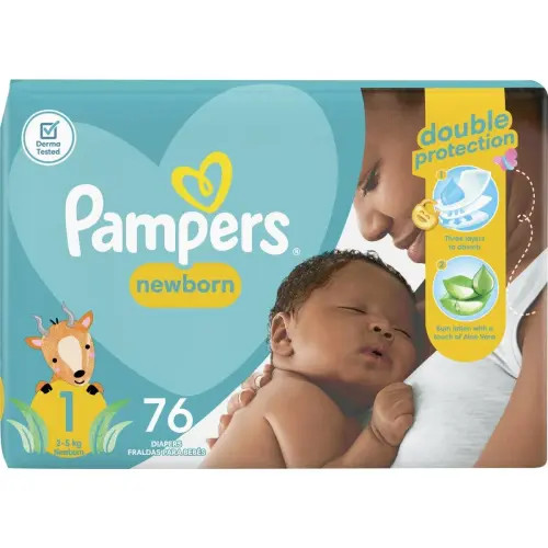 Pampers Active Baby Size 1 Vp - 76
