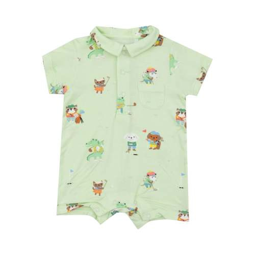 Polo Shortie - Golfing Animals