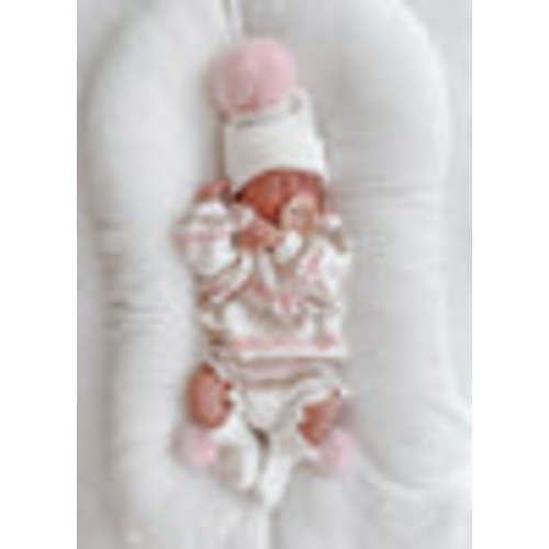 Pink Pompom Booties