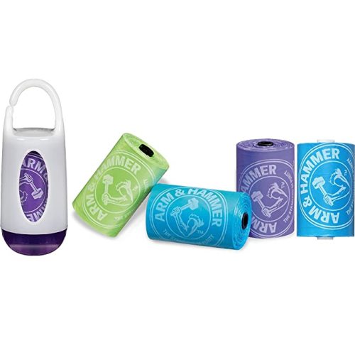 Munchkin Arm and Hammer Diaper Bag Dispenser WITH 36 Bag Refills