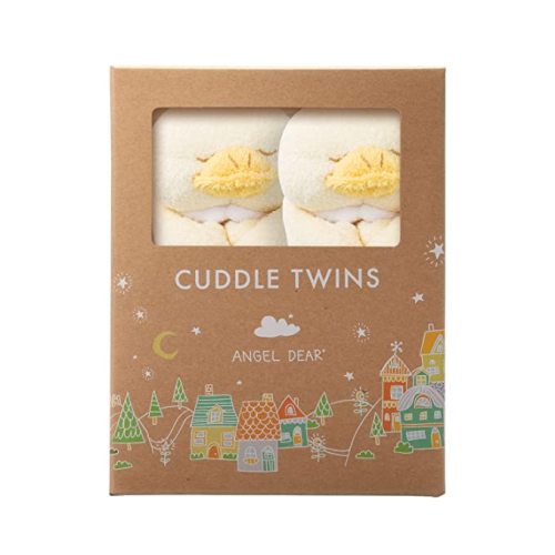 Angel Dear - Yellow Duck, Cuddle Twins Blankie Set