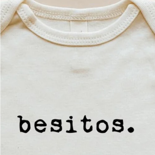 Organic Cotton Bodysuit - Besitos – Tenth & Pine