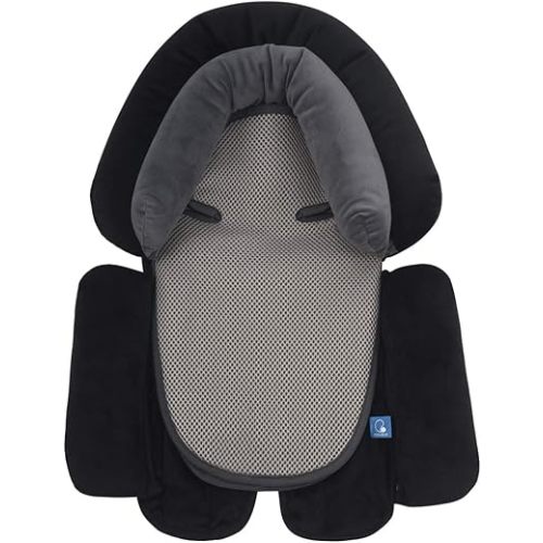 COOLBEBE Upgraded 3-in-1 Babybody Support for Newborn Infant Toddler - Extra Soft Car Seat Insert Cushion Pad, Perfect for Carseats, Strollers, Swings