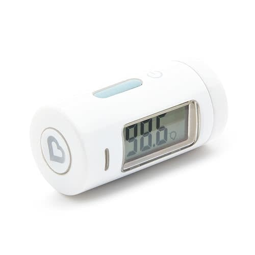 Munchkin® Forehead Baby Thermometer for Newborns, Kids and Adults, No Touch, Infrared, Fast 1 Second Digital Reading, Travel Case, White