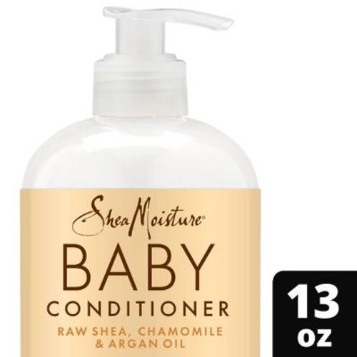 Sheamoisture Baby Raw Shea + Chamomile + Argan Oil Moisturizes & Detangles For Curls & Coils Conditioner - 13 Fl Oz