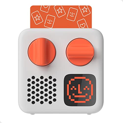 Yoto Mini (2024 Edition) + Make Your Own Card  Kids Screen-Free Bluetooth Audio Player, All-in-1 Travel Device Plays Stories Music Podcast Radio Ok-to-Wake Clock, Use as Speaker or with Headphones