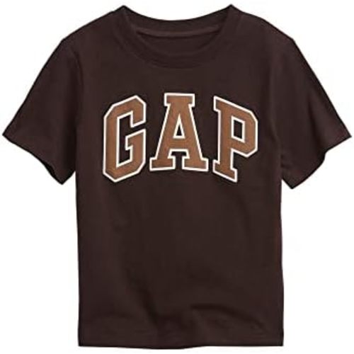 GAP Baby Boys' Short Sleeve Logo T-Shirt 0 TO 3 M
