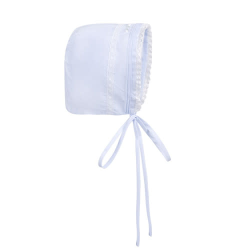 Girls Floral Bullion & Lace Bonnet I Feltman Brothers