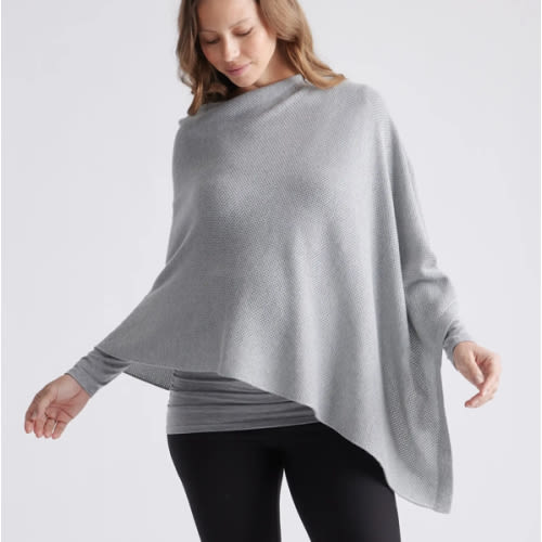 Lightweight Cotton Cashmere Nursing Shawl