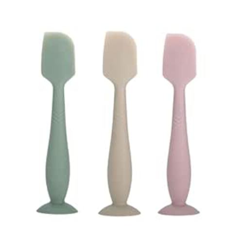 Baby Diaper Cream Spatula - Baby Diaper Rash Cream Applicator for Butt Paste Diaper Cream - Newborn Baby Essentials, Baby Shower Gifts (gray, green, pink)