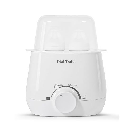Bottle Warmer, Fast Baby Bottle Warmer for Breastmilk or Formula, 8-in-1 Milk Warmer for Baby, Smart Temperature Control, Sterili-zing, Heat Food, Double Bottle Warmer for All Bottles