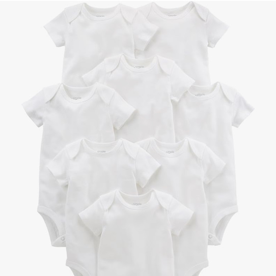 Simple Joys by Carter's Baby 8-Pack Short-Sleeve Bodysuit
