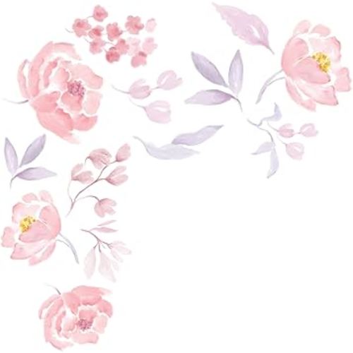 Bedtime Originals Lavender Floral Pink/Purple Wall Decals/Stickers