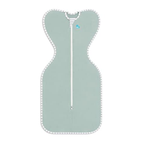 Love to Dream Swaddle, Baby Sleep Sack, Swaddle Up Self-Soothing Swaddles for Newborns, Get Longer Sleep, Snug Fit Helps Calm Startle Reflex, Lite 0.2 Tog Sleep Sack, 13-19 lbs, Olive