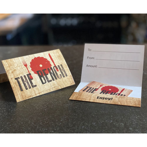 Restaurant: The Bench - eGift Card