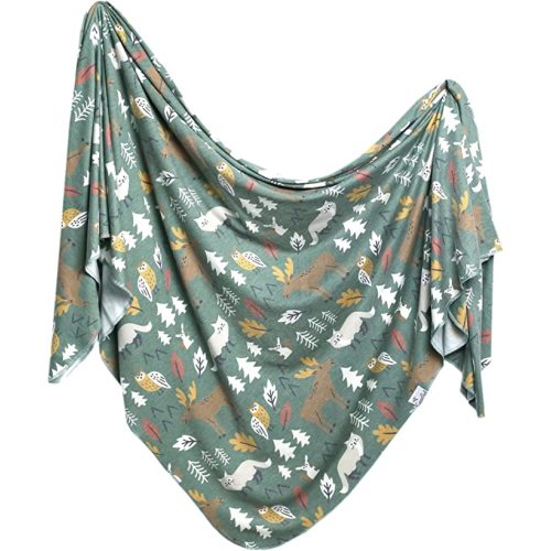 Copper Pearl Large Premium Knit Baby Swaddle Receiving Blanket Atwood