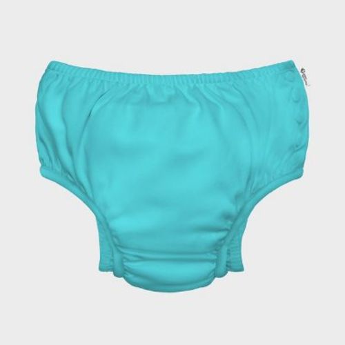 Green Sprouts Baby Eco Snap Reusable Swim Diaper - Aqua 6M