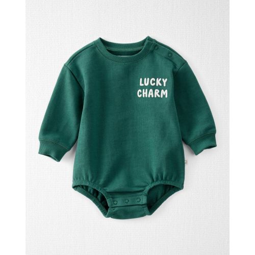 Baby Organic Cotton Lucky Charm French Terry Bubble - Little Planet | Carter's