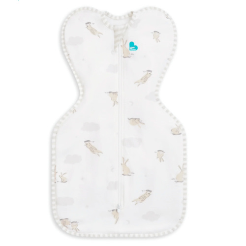 Swaddle Up™ 1.0 TOG Cotton White Cloud Bunnies