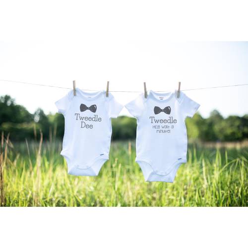 Funny Twin Onesies®, Funny Baby Onesie®, Twin Baby Gift, Baby Shower ,Twin Baby Clothes, Twin Baby Outfit, Twin Boy Clothes, Funny Twin Gift