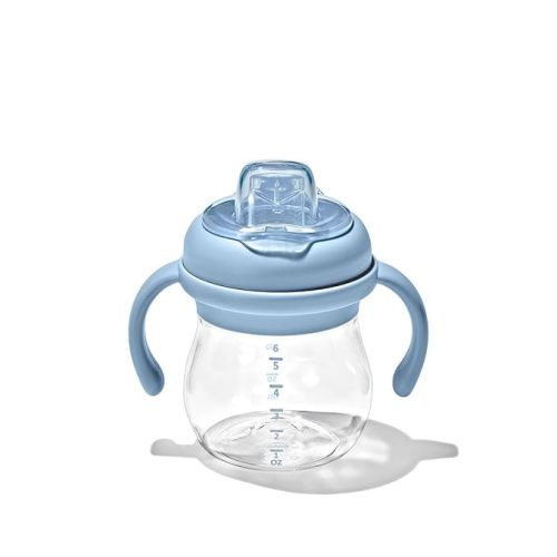 OXO Tot Transitions Soft Spout Sippy Cup with Removable Handles - 6 oz. - Dusk