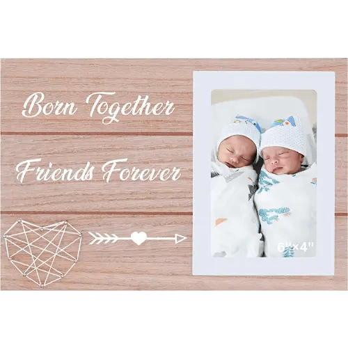 Twin Baby Picture Frame