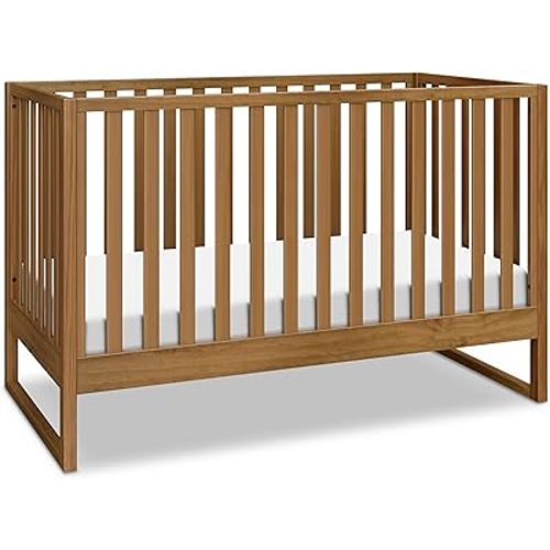 Davinci, Hunter 3-in-1 Convertible Crib, Chestnut, Easy Assemble, Greenguard Gold Certified