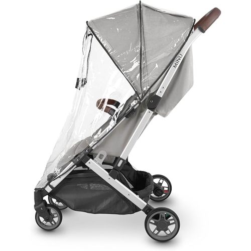 UPPAbaby Minu and Minu V2 Rain Shield/Waterproof and Windproof Coverage/Ventilated Design/Quick Attachment/Easy Access to Child