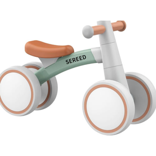 SEREED Baby Balance Bike for 1 Year Old Boys Girls 12-24 Month Toddler Balance Bike, 4 Wheels Toddler First Bike, First Birthday Gifts