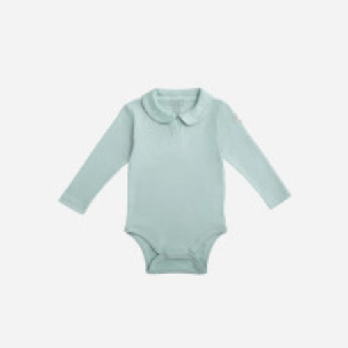 Mon Chou Long Sleeve Polo Onesie