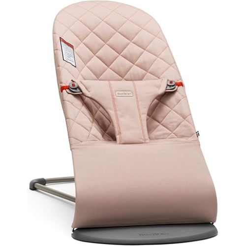 BABYBJORN Bouncer Bliss, Old Rose, Cotton