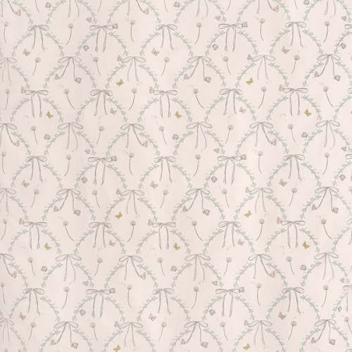 Bows & Butterfly Kisses Crib Sheet - Pink | Gooselings