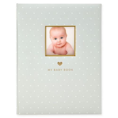 Little Blossoms by Pearhead® Sweet Welcome Baby Memory Book in Grey