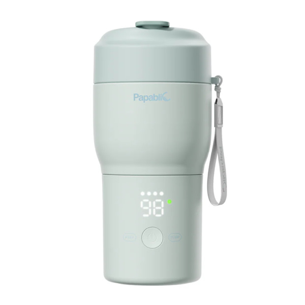 Papablic Portable Bottle Warmer & Sterilizer Pro - MINT GREEN