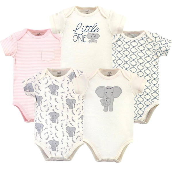Touched by Nature Unisex Baby Organic Cotton Bodysuits
