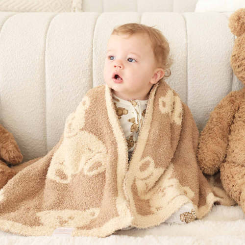 CuddleLane™ Luxe Blankets | Teddy Bears
