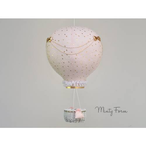Hot Air Balloon Mobile | Travel Theme Nursery | Custom Mobile | Addition to Cloud Baby Mobile | Welcome Baby Gift