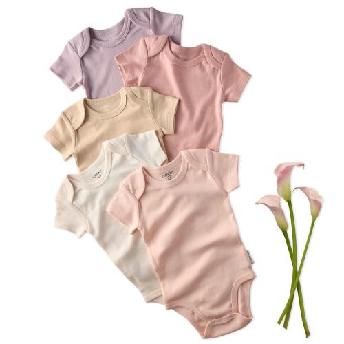AVERY 5-Pack Short Sleeve Bodysuits