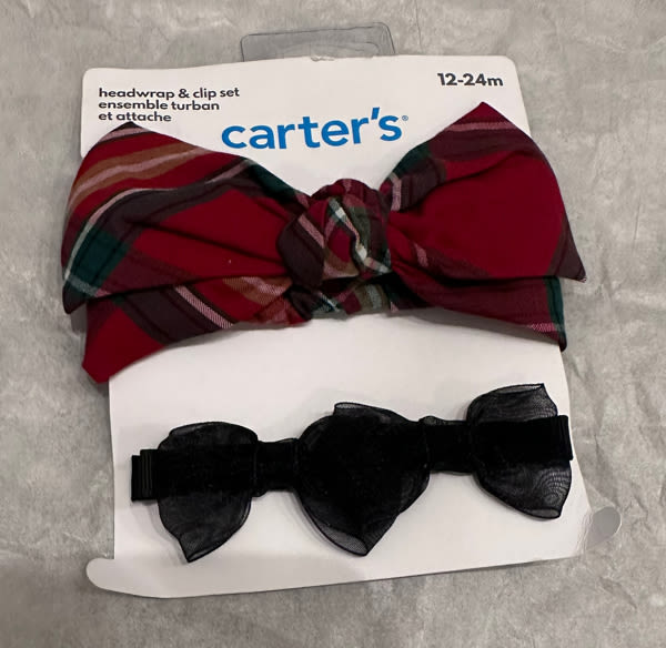 Headwrap and clip set