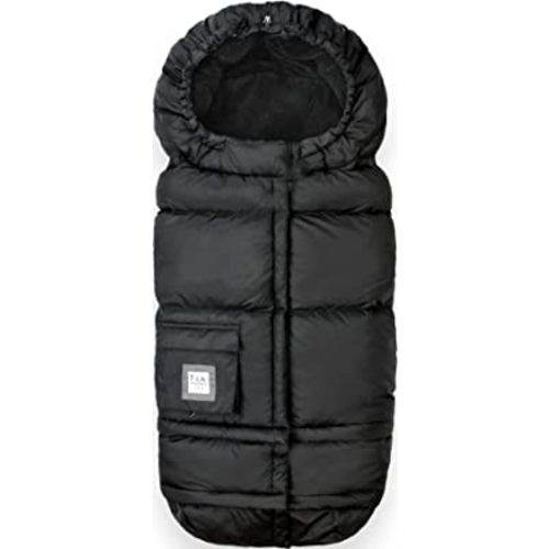 7AM Enfant Stroller Blanket 212 - Adjustable Baby Car Seat Zipped Blanket for Babies Winter, Unisex Multi Purpose Fleece Lined Warm Hooded Toddler Footmuff Water Repellent | (6M - 4T)