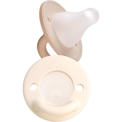Itzy Ritzy Silicone Breastlike Pacifier (Taupe)