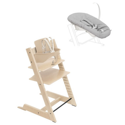 Buy Stokke Tripp Trapp High Chair Newborn Set Natural at Well.ca | Free Shipping $35+ in Canada