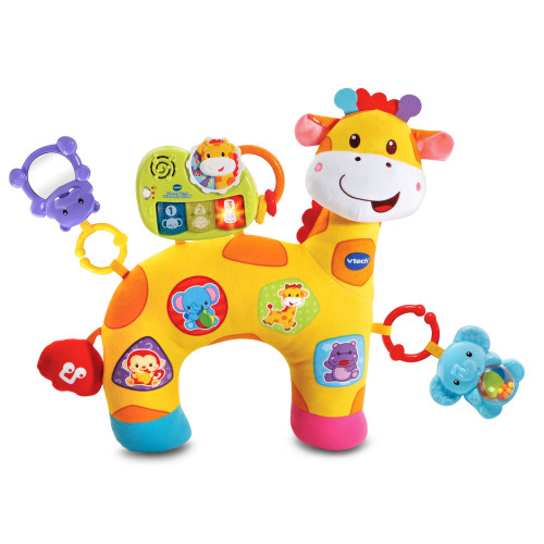 VTech Tummy Time Discovery Pillow, Activity Pillow for Baby Infant