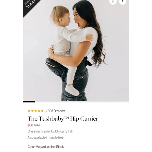The Tushbaby Hip Carrier