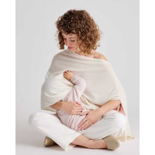 Mongolian Cashmere Nursing Shawl