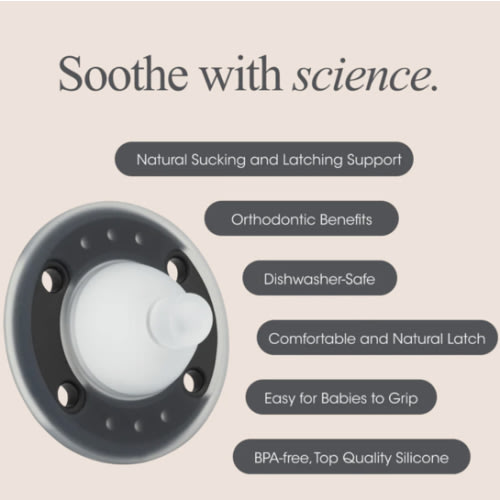 Ninni Pacifier Petal Pink 2 Pack