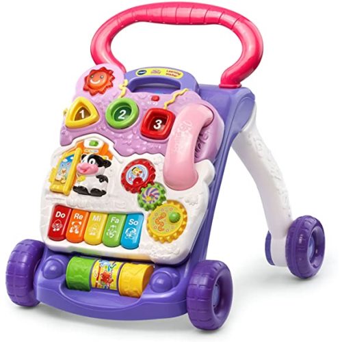 VTech Sit-to-Stand Learning Walker (Frustration Free Packaging), Lavender (Amazon Exclusive)