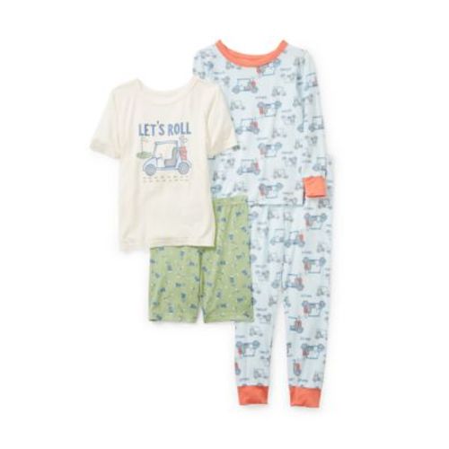 Toddler Boys Lets Roll Golf 4 Piece Set