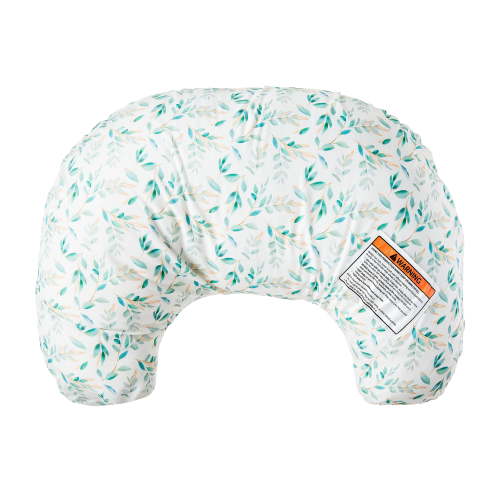 Parents Choice Nursing Pillow, Polyester, Green Leaf Design